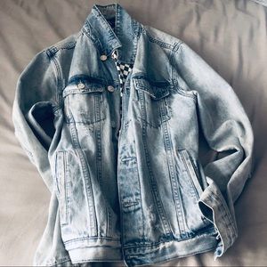 PacSun Distressed Denim Jacket!